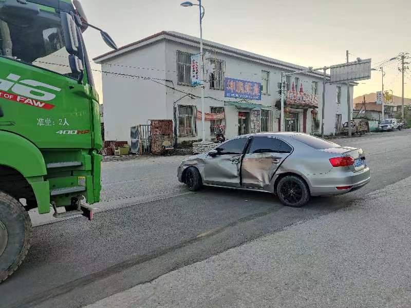 多森統(tǒng)籌|標(biāo)的車在遼寧省本溪市與三者車相撞我司補償4000元